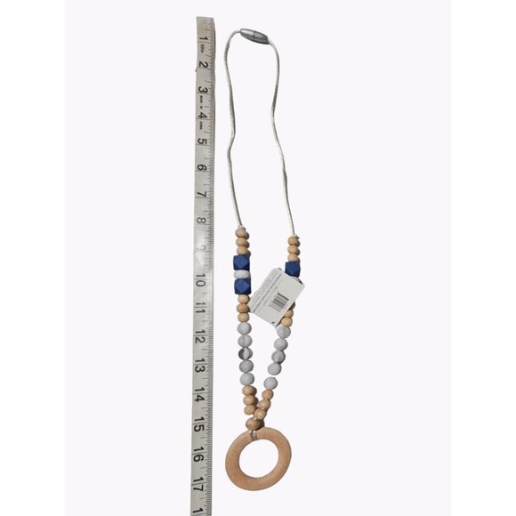 Bella Tunno Teething Necklace Jewelry for Mom and Baby Silicone Beads Breakaway - Picture 2 of 11